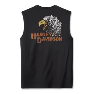 T-shirt Harley-Davidson® Classic Eagle Blowout - Nera - - immagine 2