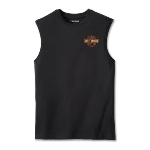 T-shirt Harley-Davidson® Classic Eagle Blowout - Nera -