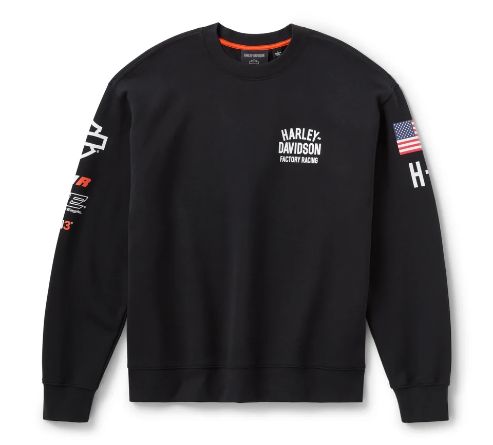 Felpa Factory Racing Team -  Crewneck - Girocollo - immagine 1