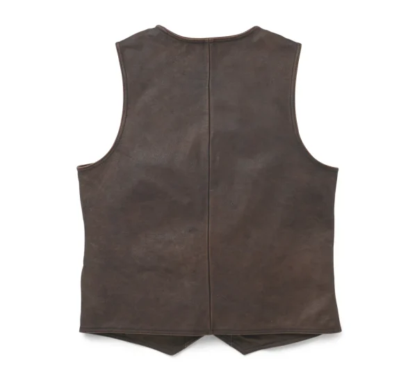 Gilet Bremer in pelle
