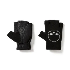 Guanti da moto fingerless in tessuto a rete Willie G Skull Graphic