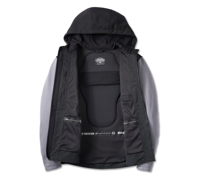 Harley-Davidson® Giacca Da Uomo Reflector 120° Anniversario - immagine 2