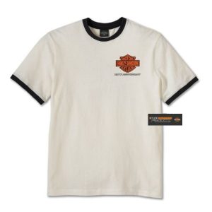 Maglietta da uomo 120th Anniversary Ringer - Cloud Dancer