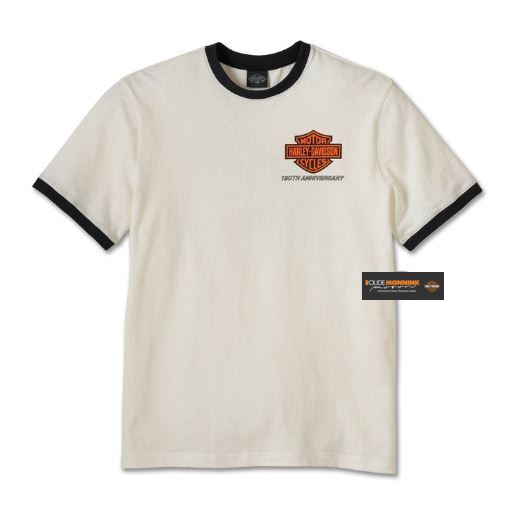 Maglietta da uomo 120th Anniversary Ringer - Cloud Dancer
