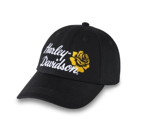 Harley-Davidson – Rose Racer Adjustable Baseball Cap