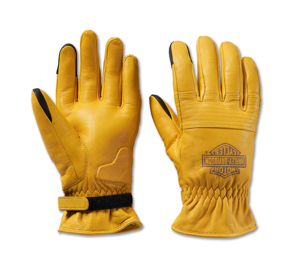 Harley-Davidson® Guanti In Pelle Work Gialli - immagine 1