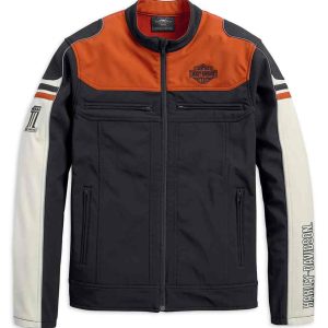 Harley-Davidson® Men's Colorblocked Soft Shell Casual Jacket