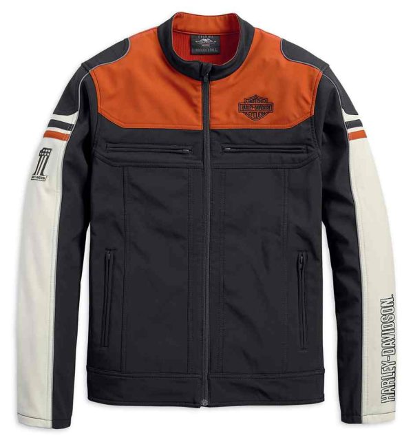 Harley-Davidson® Men's Colorblocked Soft Shell Casual Jacket