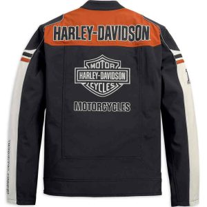 Harley-Davidson® Men's Colorblocked Soft Shell Casual Jacket - immagine 2