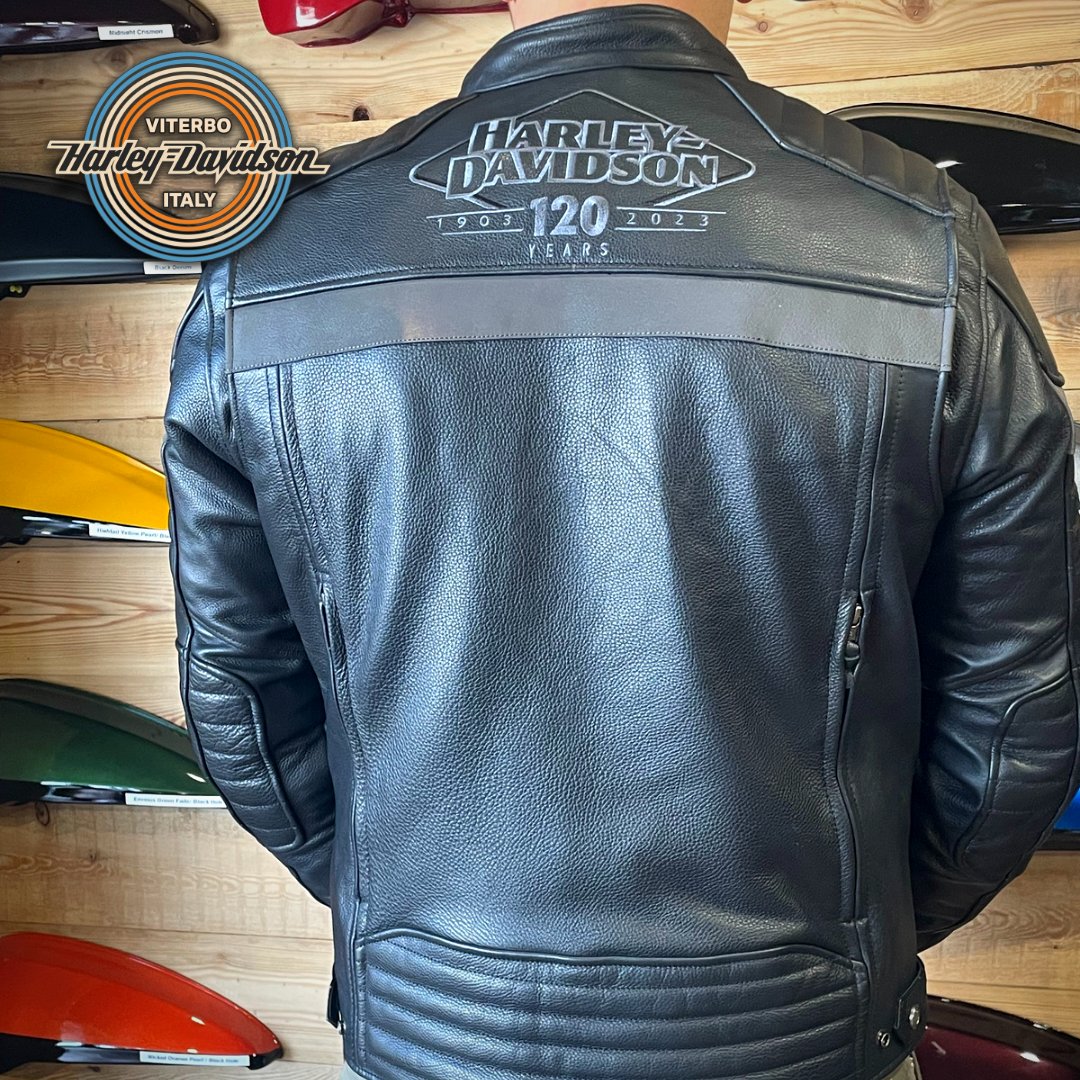 Harley-Davidson® Giacca Da Uomo In Pelle Amalgam Con Triple Vent System - immagine 3