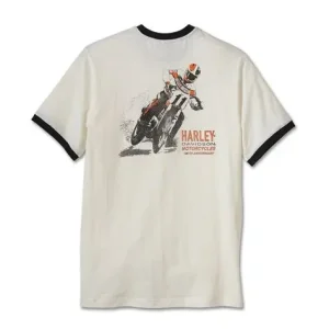 Maglietta da uomo 120th Anniversary Ringer - Cloud Dancer - immagine 2