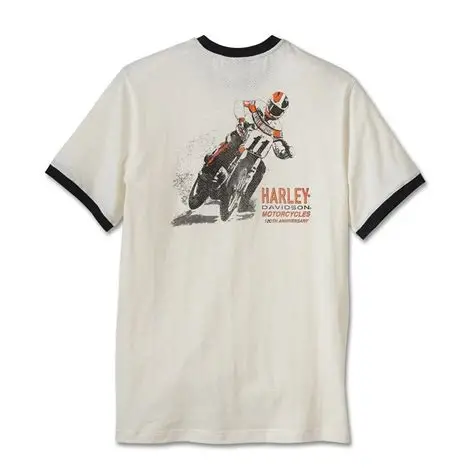 Maglietta da uomo 120th Anniversary Ringer - Cloud Dancer