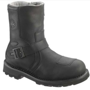 Harley-Davidson® Men's Blaine Waterproof 8-Inch Leather Motorcycle Boots. D96037