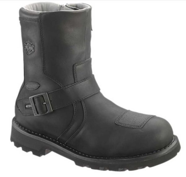 Harley-Davidson® Men's Blaine Waterproof 8-Inch Leather Motorcycle Boots. D96037