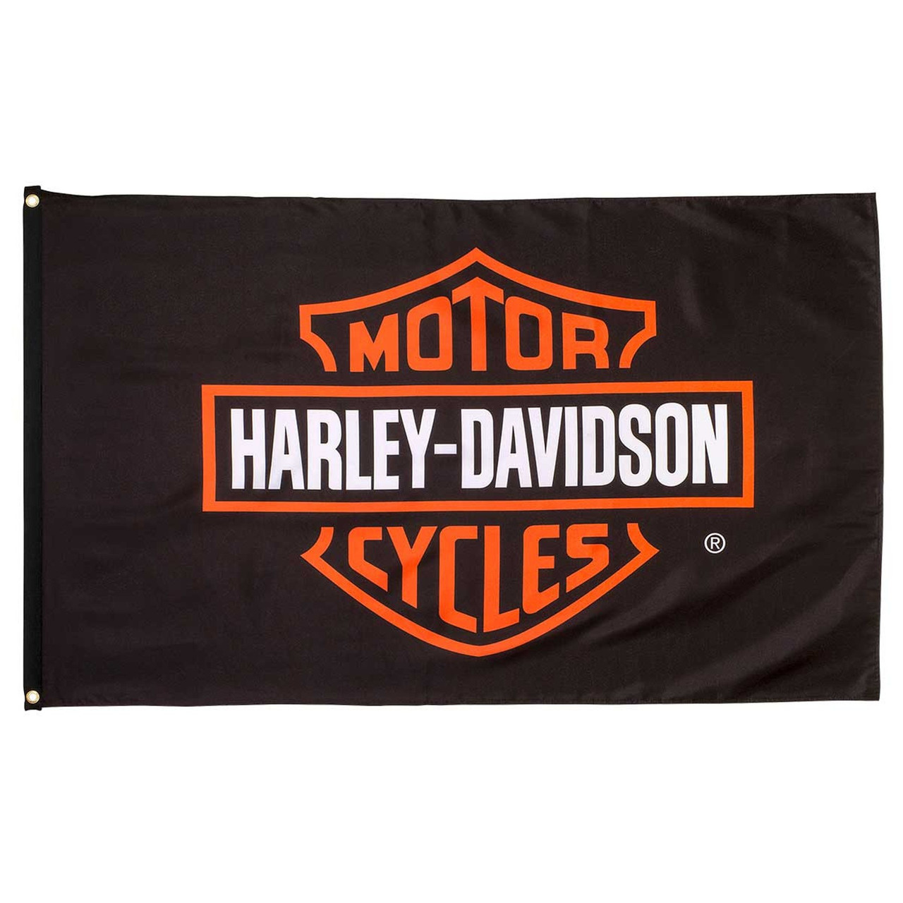 Harley-Davidson® Weather-Resistant HD Nostalgic Bar & Shield Flag - - immagine 1