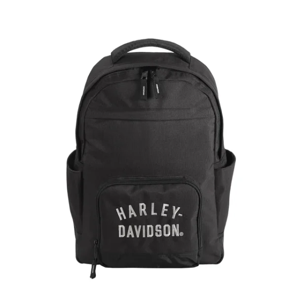 Zaino Harley-Davidson® in poliestere resistente all’acqua con tessuto twill robusto –