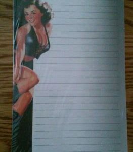Harley Davidson American Beauty List Blocco note Blocco note ~ HDL-2010 ~