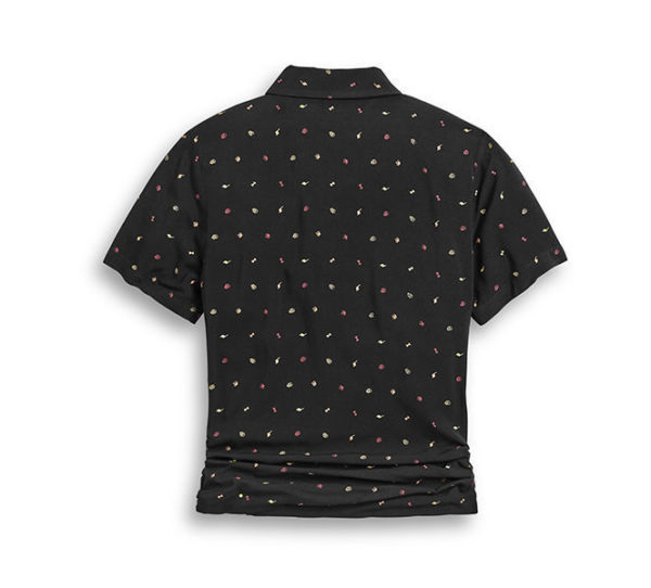 Camicia da donna con stampa integrale da annodare