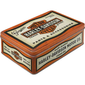 SCATOLE IN METALLO PIATTE HARLEY-DAVIDSON
