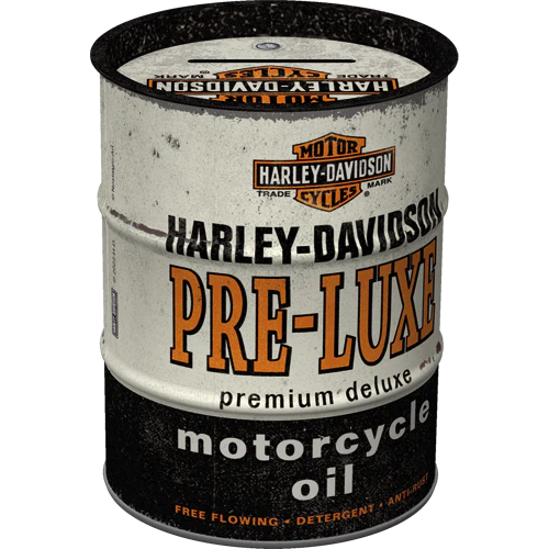 Harley-Davidson - PRE-LUSSO SALVADANAI BARILE DI PETROLIO HARLEY-DAVIDSON