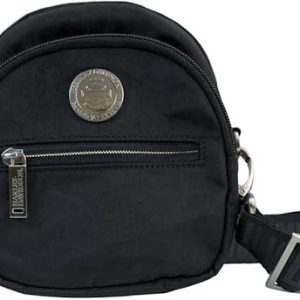 Mini Borsa sportiva Harley-Davidson Collezione World Tour da donna WT8375S-NERO