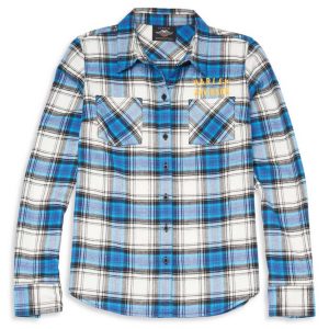 Camicia  in flanella scozzese Racer Font | Harley-Davidson