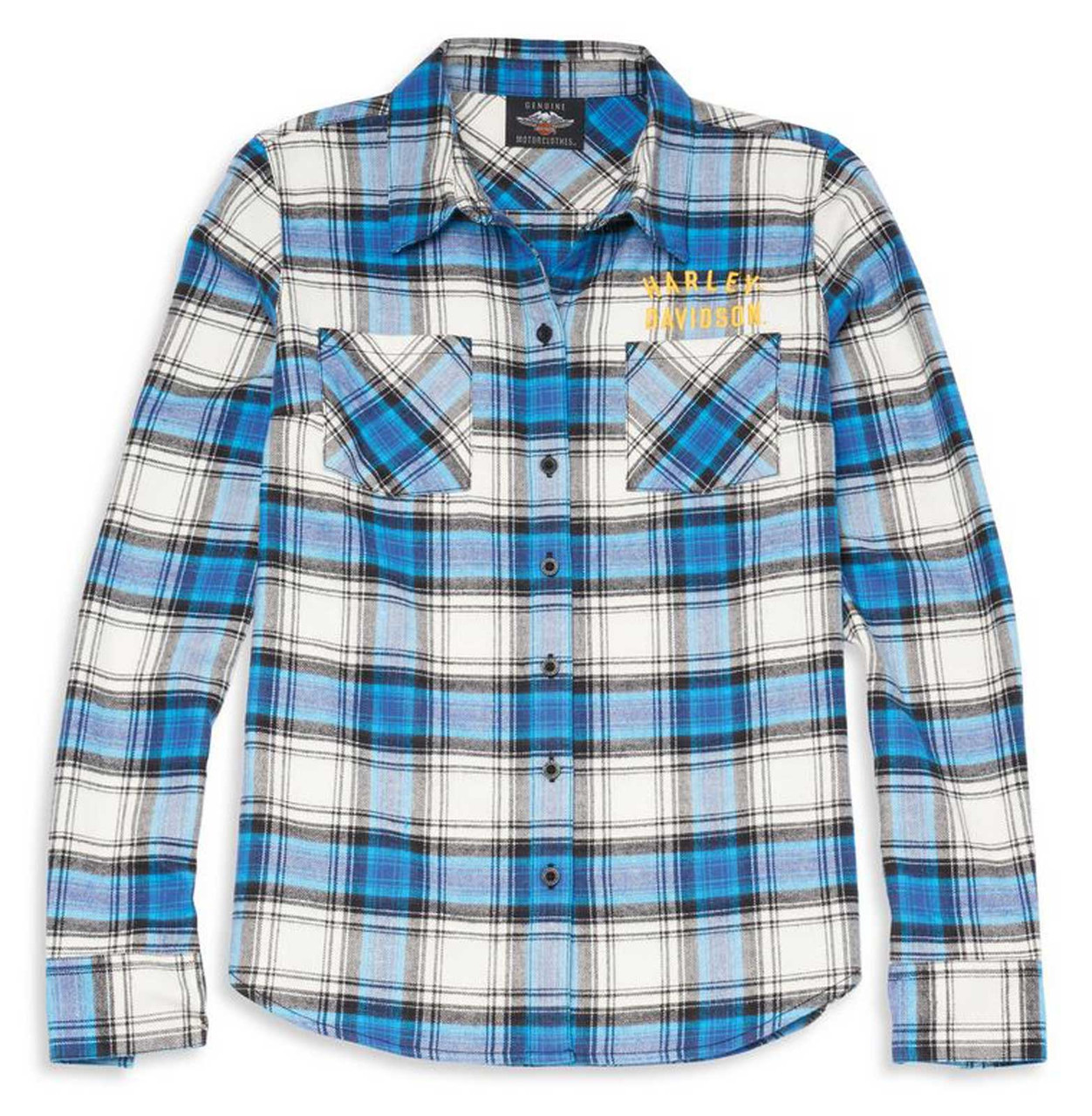 Camicia  in flanella scozzese Racer Font | Harley-Davidson - immagine 1