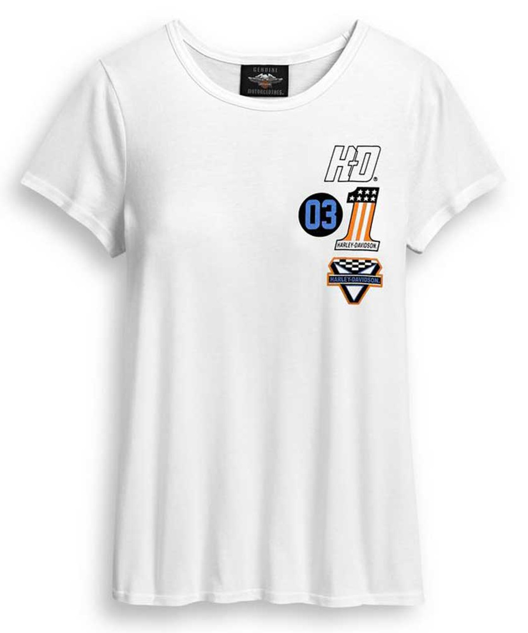 Maglietta a maniche corte multi-logo Harley-Davidson® - immagine 1