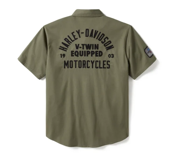 Camicia  da uomo V-Twin Equipped Solid Mechanics