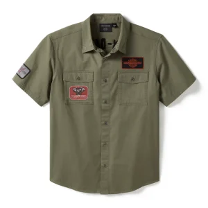 Camicia  da uomo V-Twin Equipped Solid Mechanics