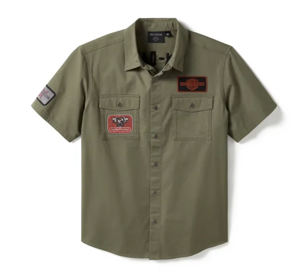 Camicia  da uomo V-Twin Equipped Solid Mechanics