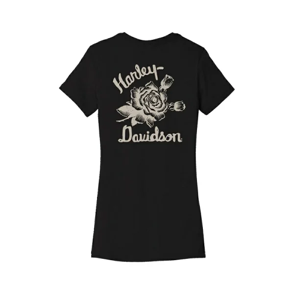 Maglietta  con stampa Forever Roses sul retro