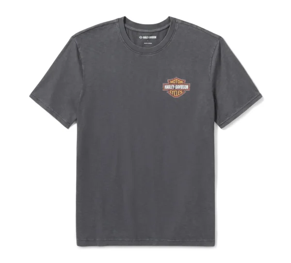 T-shirt Softail Sunset da uomo