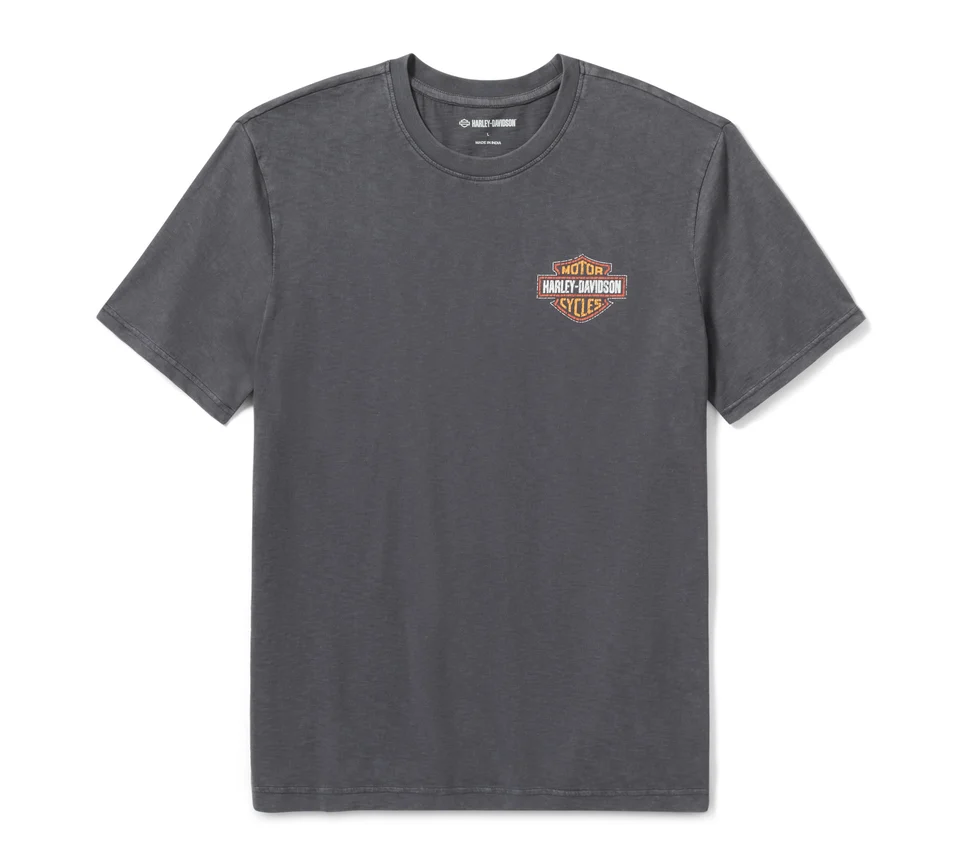 T-shirt Softail Sunset da uomo - immagine 1