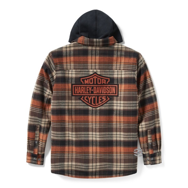 Harley-Davidson® Traveller Giacca camicia con cappuccio