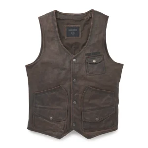 Gilet in pelle Bremen