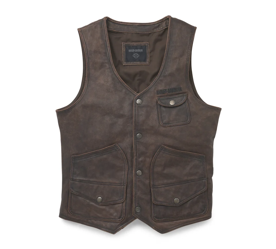 Gilet in pelle Bremen - immagine 1