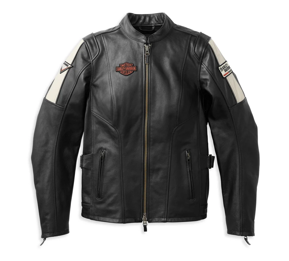 Giacca da moto in pelle Enduro da donna - immagine 1
