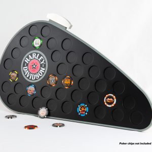 Espositore Harley-Davidson® Fatboy Gas Tank Magnetic Poker Chips - immagine 2