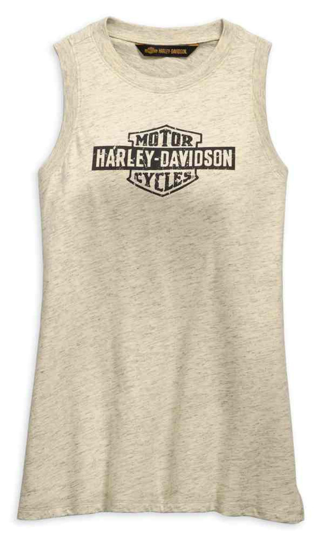 Canotta Logo Distressed -Bianco sporco - immagine 1