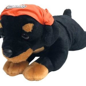 Harley-Davidson® Rebel 14 in. Rottweiler Cuddle Bud