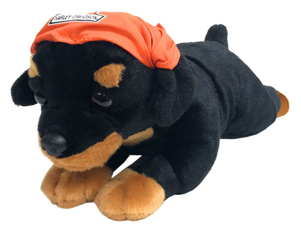 Harley-Davidson® Rebel 14 in. Rottweiler Cuddle Bud - immagine 1