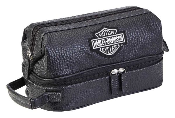 Kit da Toilette in vera pelle