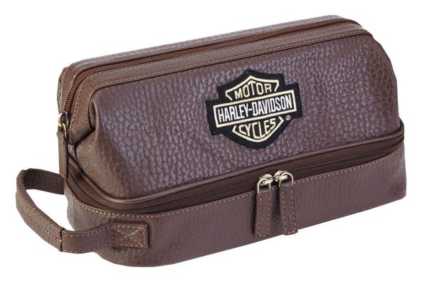 Kit da Toilette in vera pelle