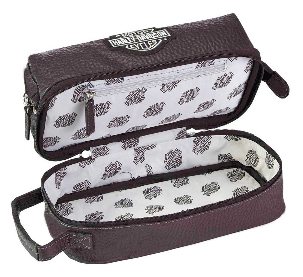 Kit da Toilette in vera pelle - immagine 3