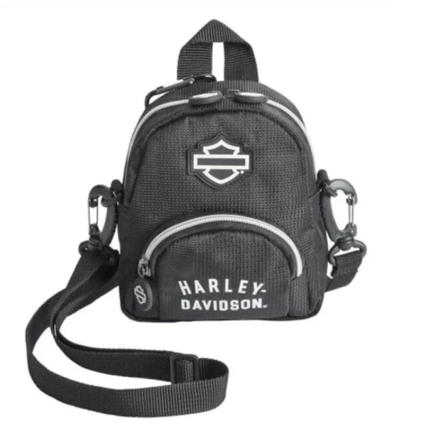 Zaino Harley-Davidson® Mini Me Collection Small, Bianco/Nero