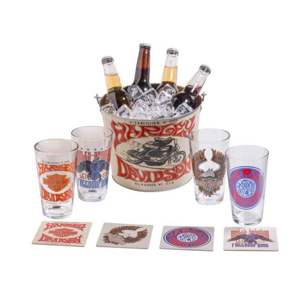 Harley-Davidson® HD 1970S Set da festa psichedelico | HDL-18823