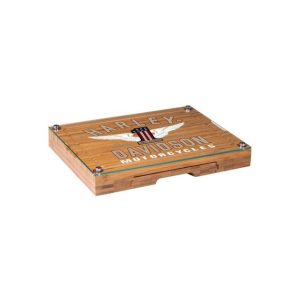 Concerto Glass Top Tagliere per Formaggio e Set di Strumenti