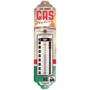 Nostalgic-Art 80308 US Highways Route 66 stazione di servizio, termometro