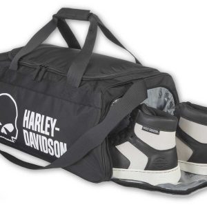 Borsa da viaggio Harley-Davidson® Willie G Skull Logo con tasca - immagine 2